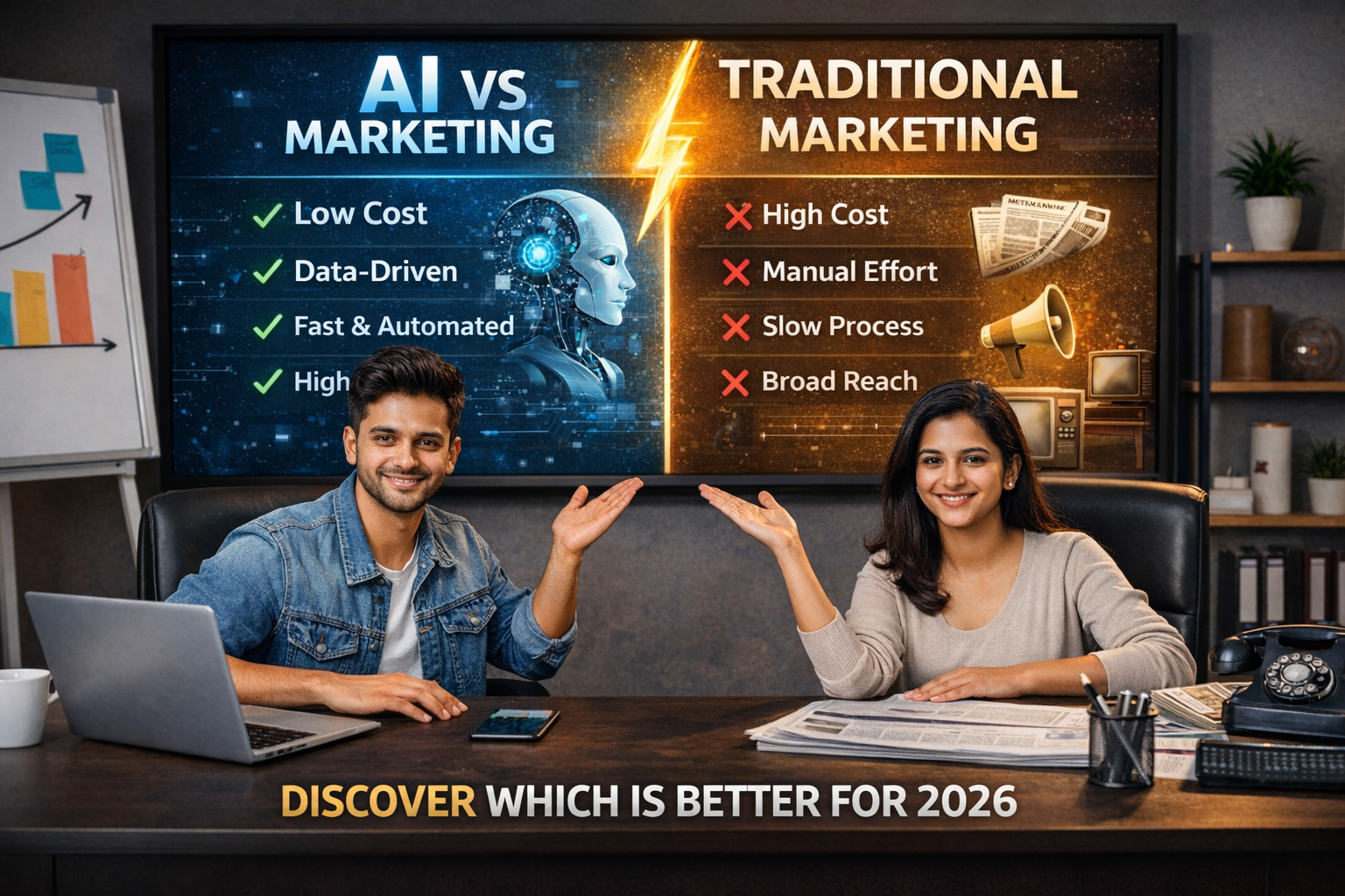 AI vs Traditional Marketing: Which Is Better in 2026?